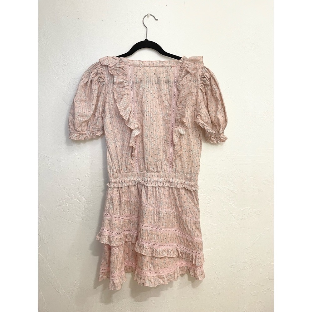 LoveShackFancy Sutton Dress Rosemist - Picture 6 of 6